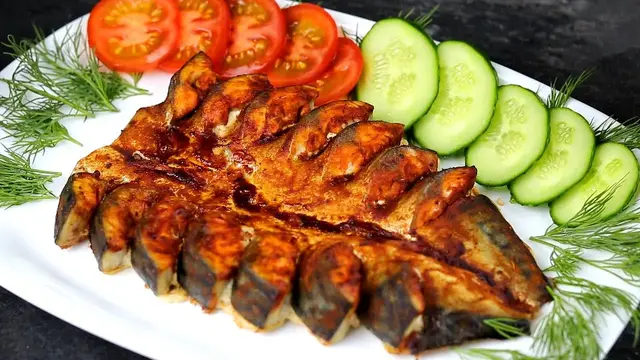 Скумбрия в духовке 