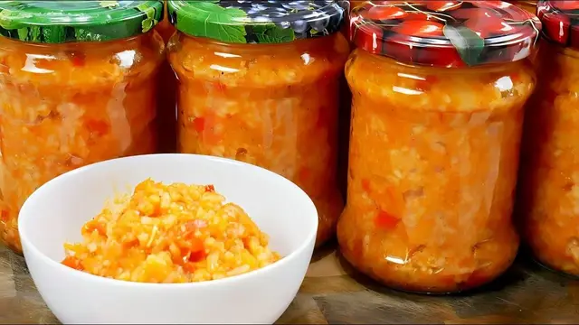 Рисовая икра на зиму