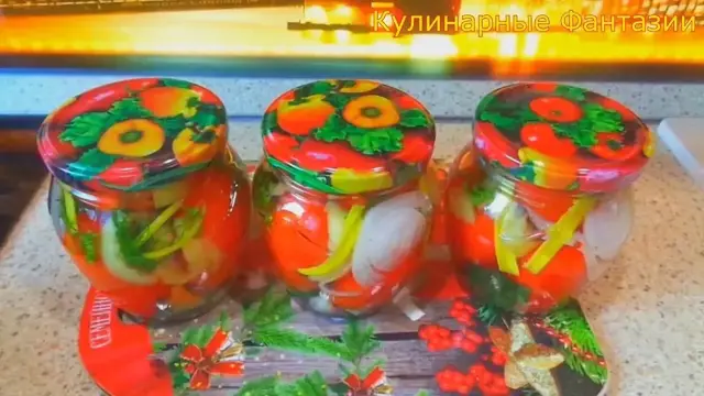 Очень вкусные помидоры на зиму
