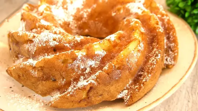 Волшебный пирог с яблоками