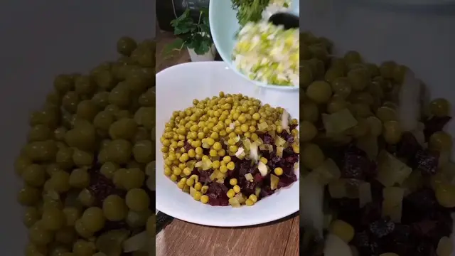 Салат "Копеечный " за 10 минут