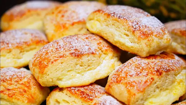 Ленивые сочники к чаю