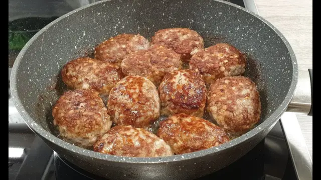 Гречаники на сковородке