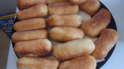 Сосиски в тесте на опаре