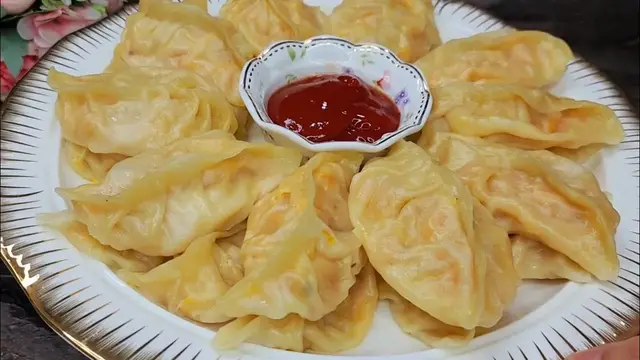 Слойки с тыквой