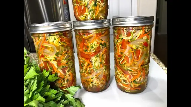 Кабачки по-корейски на зиму