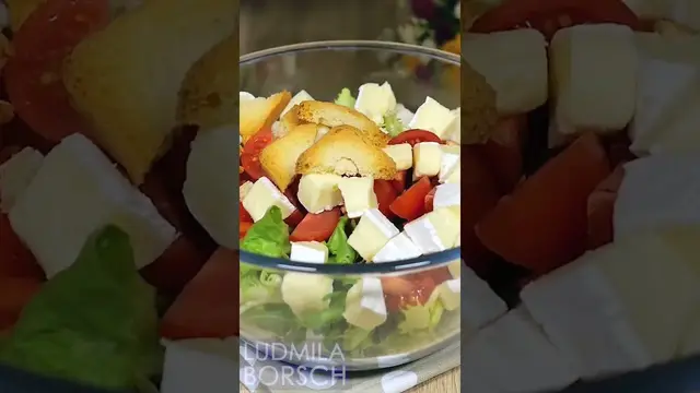 Новогодний салат без майонеза