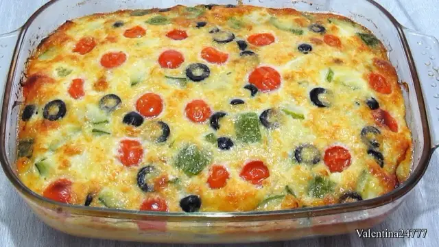 Запеканка с овощами в духовке