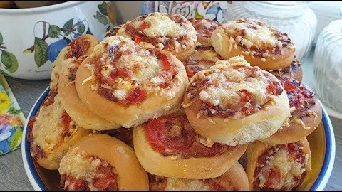 Булочки как пицца
