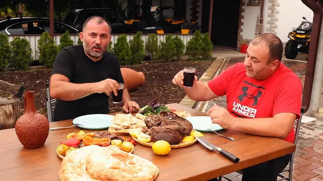 Запечённая баранина в пиве