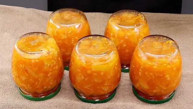 Закуска из кабачков на зиму