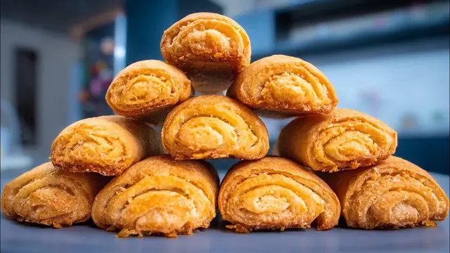 Домашнее печенье к чаю за 15 минут