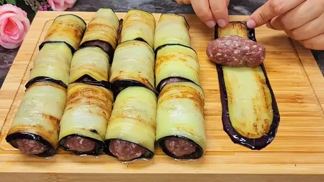 Баклажаны с фаршем
