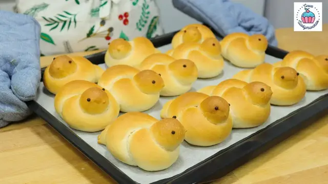 Булочки из постного теста