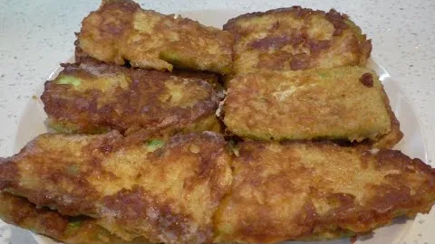 Хрустящие кабачки на сковородке
