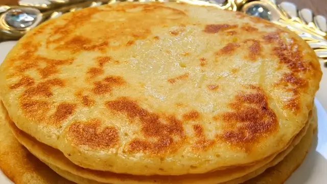Простые лепешки на завтрак