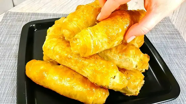 Хрустящие, слоеные плацинды