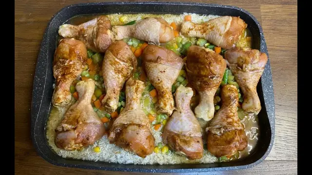Быстрый и простой ужин из куриных ножек
