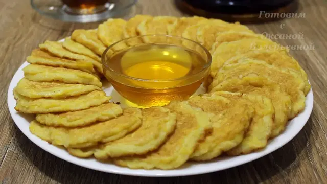 Быстрые кабачковые оладьи