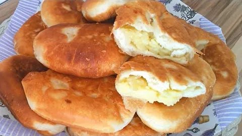 Хрустящие пирожки с картошкой