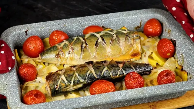 Божественная скумбрия в духовке