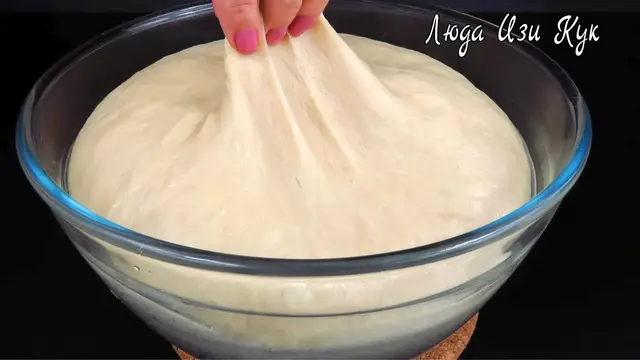 Вкусное сдобное дрожжевое тесто для пирогов, пирожков и булочек