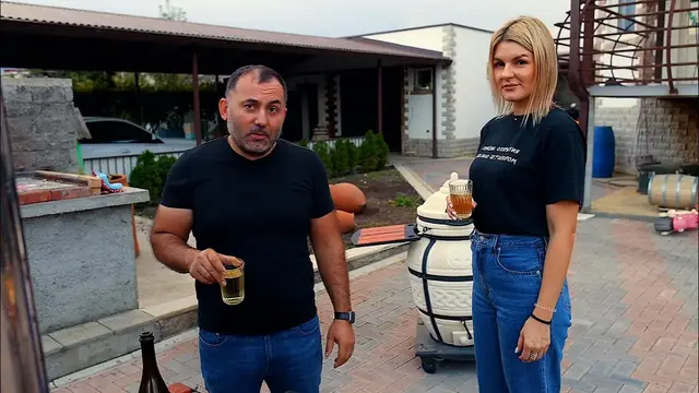 Мясо с овощами запечённые в деревенской печи