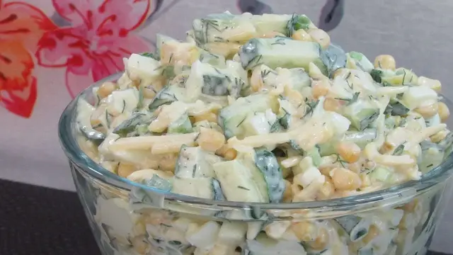 Салат Дамский каприз без майонеза