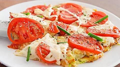 Кабачковая пицца на сковороде