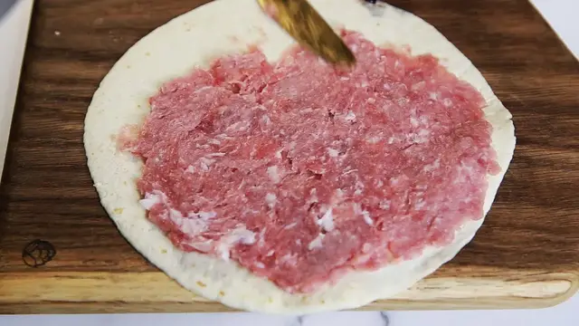 Вкусный лаваш с фаршем