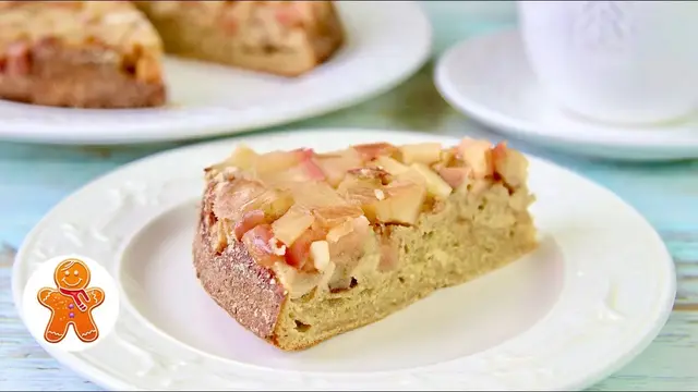 Яблочный пирог без сахара и муки