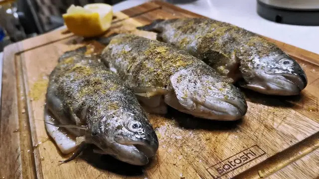 Рыба запечённая в духовке