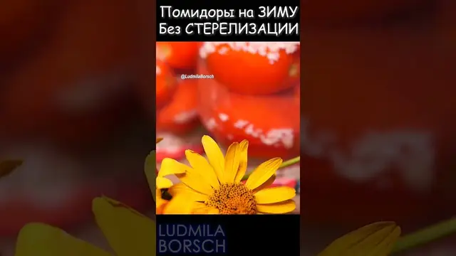 Маринованные помидоры на зиму без стерилизации