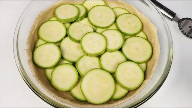Пирог с кабачками в духовке
