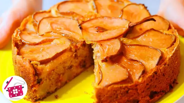 Пирог с грушами