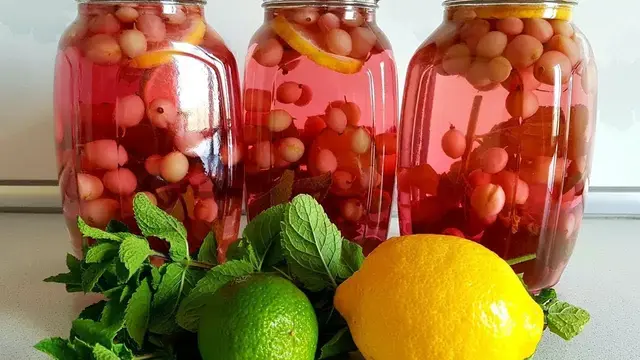 Освежающий мохито из крыжовника