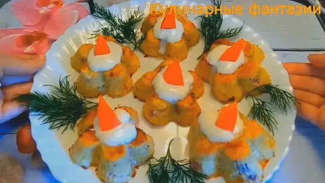 Закуска из кабачков на праздничный стол