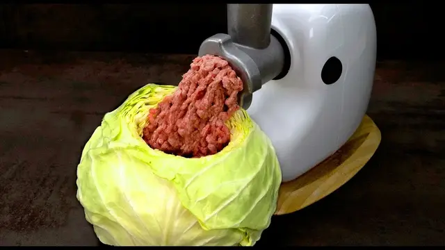 Вкуснейшая капуста с фаршем