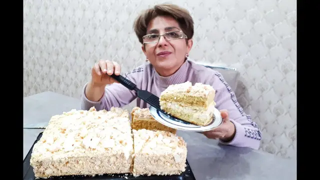 Торт Министерский с безе и заварным кремом