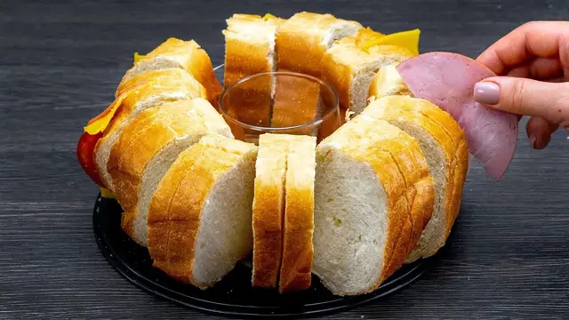 Закуска из хлеба