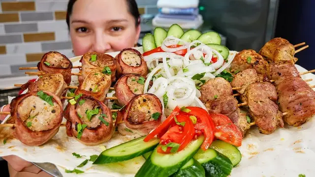 Вкусный шашлык в духовке