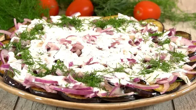 Закуска из баклажанов к мясу