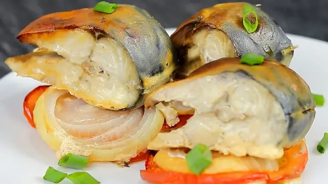 Божественная скумбрия в духовке