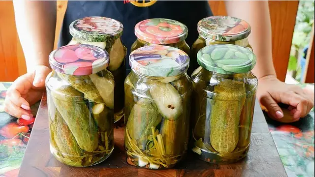 Мамые вкусные маринованные огурцы