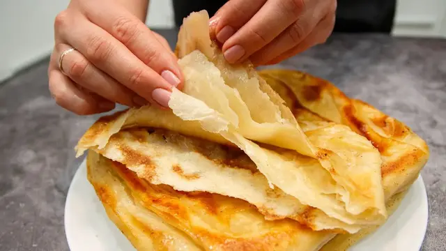Слоёные лепёшки