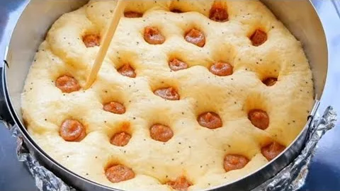 Сладкий пирог с корицей и маком