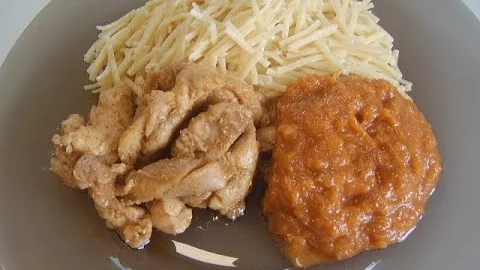 Вермишель с курицей на обед
