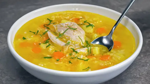 Суп из индейки 