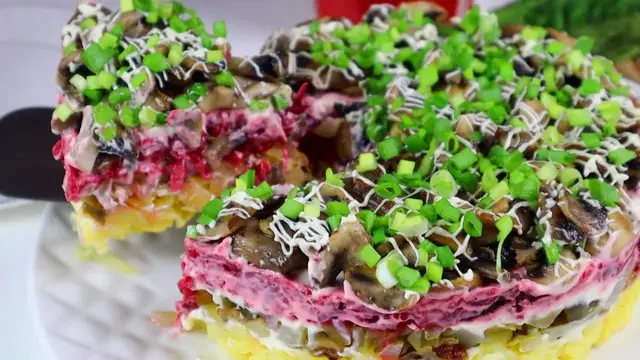 Простой салат Графский