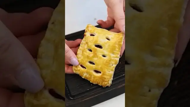 Очень вкусные слойки из слоеного теста на скорую руку